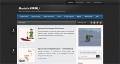 Desktop Screenshot of blog.mustafakirimli.com